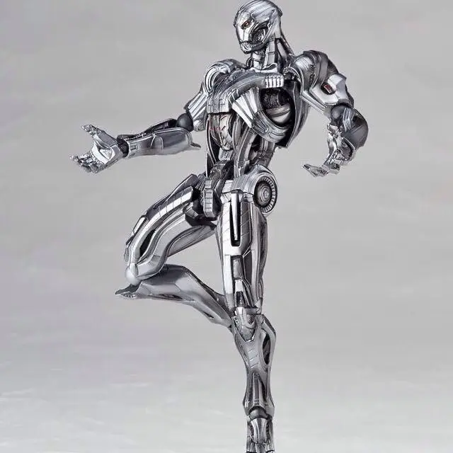 17cm Ultron Action Figure Avengers Kaiyodo Amazing Anime Figurine Pvc Ko Models Customized Soilder Statue Collectible Toy Gift