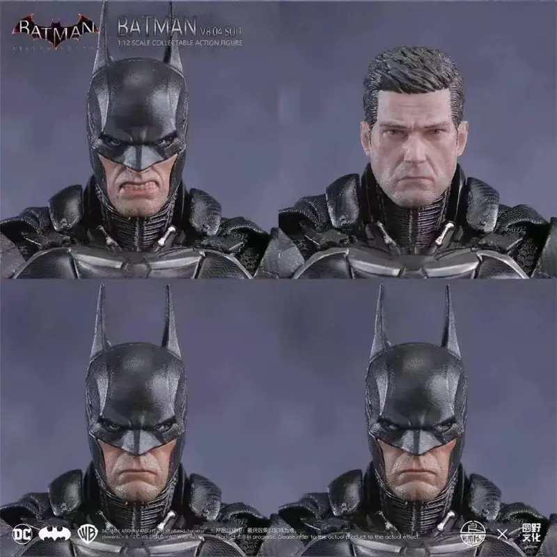 New Original LPZZ Toys Arkham Knight Figure V8.04 Suit Batman Action Figures 002 Deathstroke DC Multiverse Superman 1/12 Statue