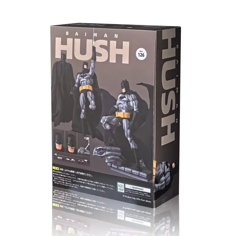 In Stock Ct Toys Batman Mafex 126 Dc Bat Man Shf Figure Anime Action Figure Statue Collectible Model Figurine Decor Toys Gifts