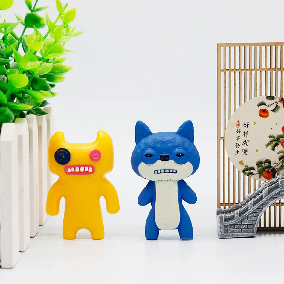 2025 12Pcs/Set Funk Teeth Treasure Cute Teeth Monster Series Blind Box Figure Ugly Cute Trendy Toys Plastic Toys Childrens Gifts
