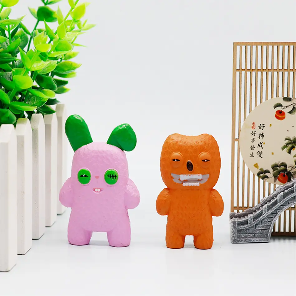 2025 12Pcs/Set Funk Teeth Treasure Cute Teeth Monster Series Blind Box Figure Ugly Cute Trendy Toys Plastic Toys Childrens Gifts