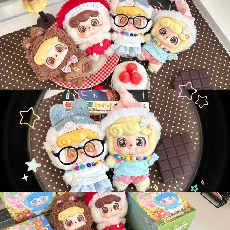 Q Kid Fantasy Fairy Tale Blind Box - Handmade Cute Cartoon Mystery Collectible Toy for Desktop Decoration Trendy Surprise Gift