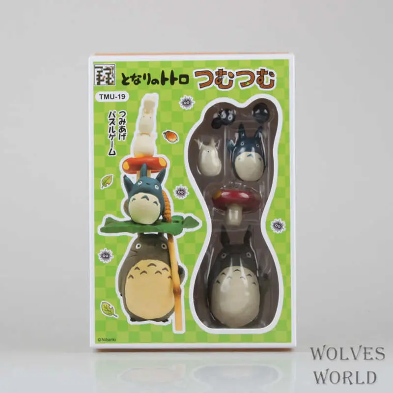 New Anime Totoro Figure Cartoon Pvc Mini Statue Cute Action Model Toy Room Ornaments Kids Charm Collection Birthday Gifts Doll