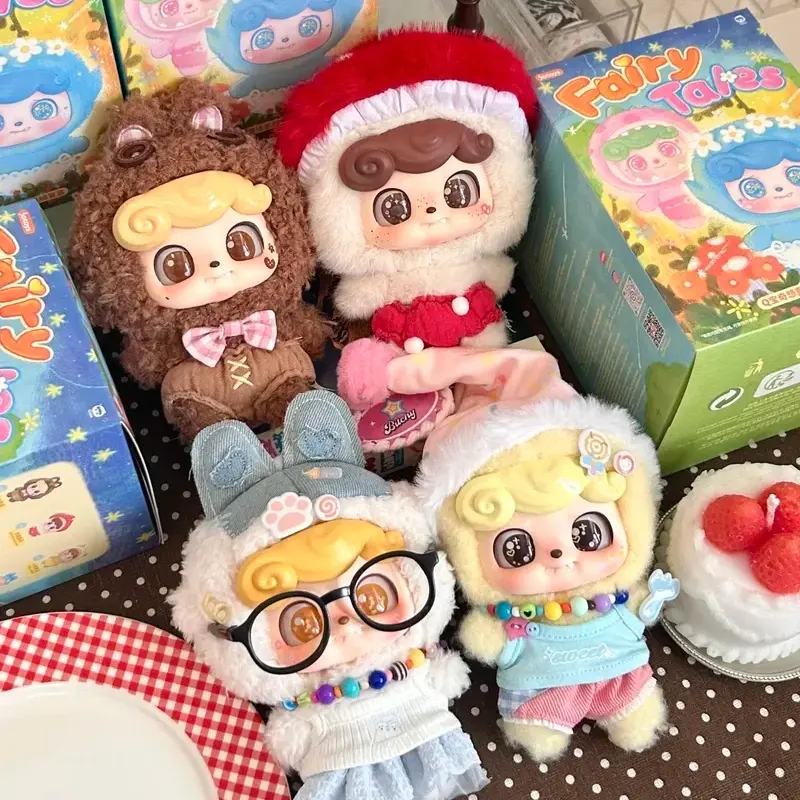 Q Kid Fantasy Fairy Tale Blind Box - Handmade Cute Cartoon Mystery Collectible Toy for Desktop Decoration Trendy Surprise Gift