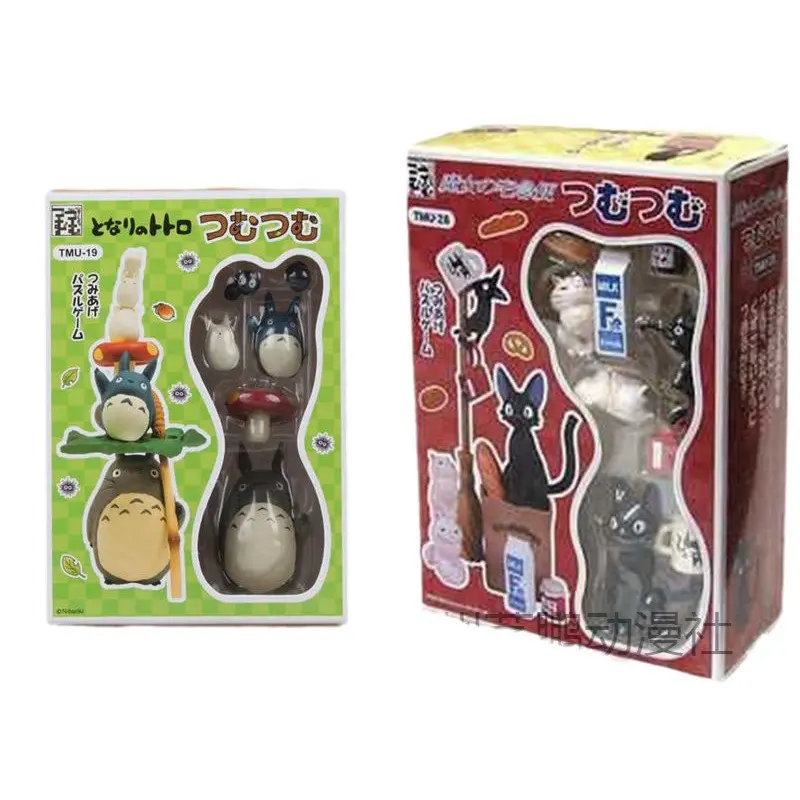 New Anime Totoro Figure Cartoon Pvc Mini Statue Cute Action Model Toy Room Ornaments Kids Charm Collection Birthday Gifts Doll
