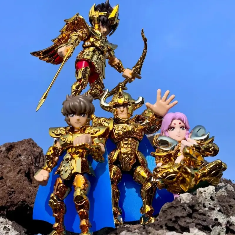 Genuine Kayou Saint Seiya Figure Holy Cloak Awakening Peripheral Doll Model Rare Kayou Anime Figure Game Hobby Toy Birthday Gift