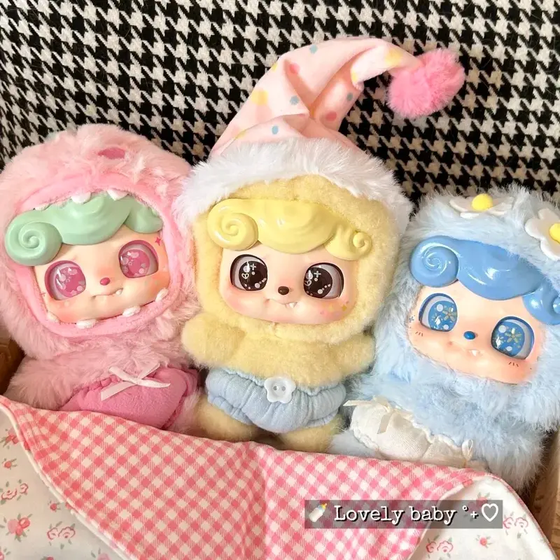 Q Kid Fantasy Fairy Tale Blind Box - Handmade Cute Cartoon Mystery Collectible Toy for Desktop Decoration Trendy Surprise Gift