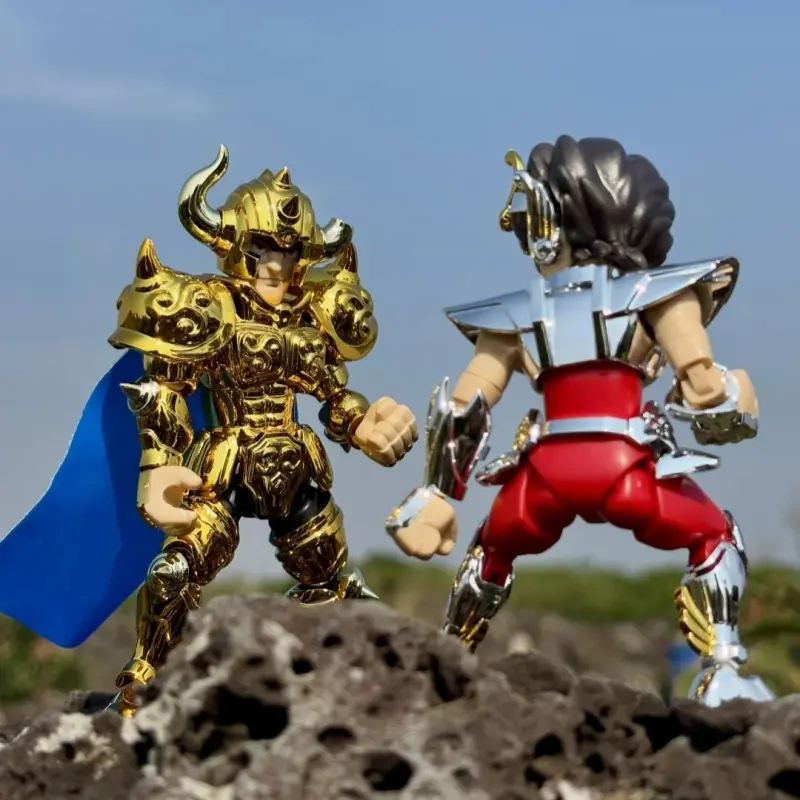Genuine Kayou Saint Seiya Figure Holy Cloak Awakening Peripheral Doll Model Rare Kayou Anime Figure Game Hobby Toy Birthday Gift