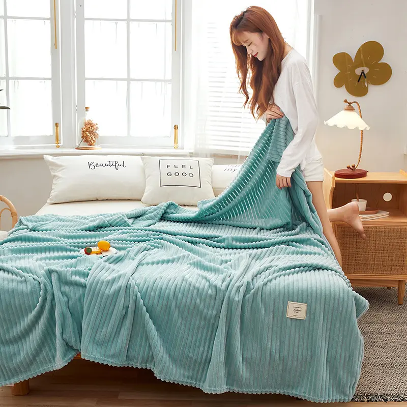 New Pattern Throw Blanket for Sofa Winter Blanket King Size Home Warm Plaid Comforter Bedspread Bedding Sheet Thick Magic Velvet