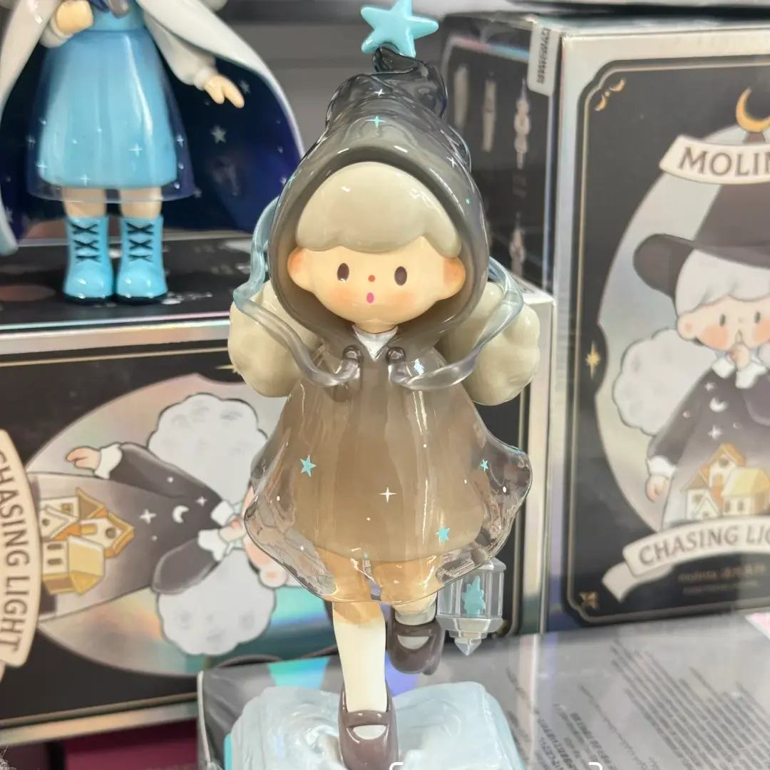 Original Molinta Chasing Light Series Blind Box Anime Figure Molinta Collection Desktop Decoration Model Toy Birthday Gifts