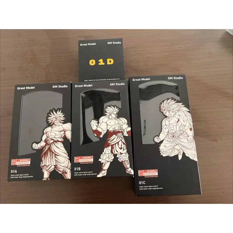 Great Model GM Studio New Beast God Kong Dragon Ball SHF Broli Super Saiyan Nordic God Fenrir B010L B011L B012L Action Toys