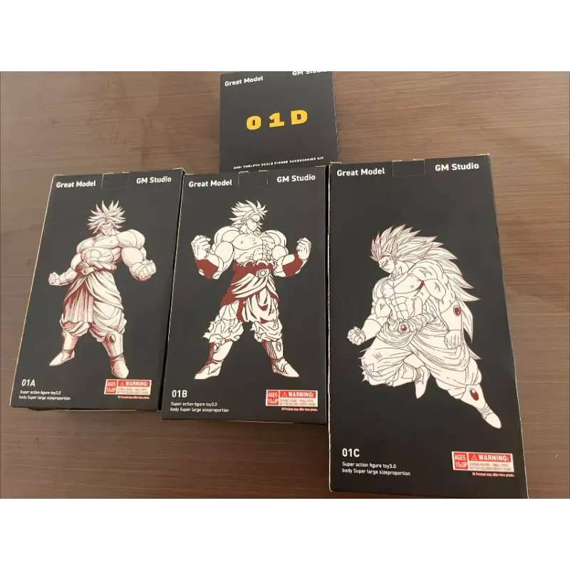 Great Model GM Studio New Beast God Kong Dragon Ball SHF Broli Super Saiyan Nordic God Fenrir B010L B011L B012L Action Toys