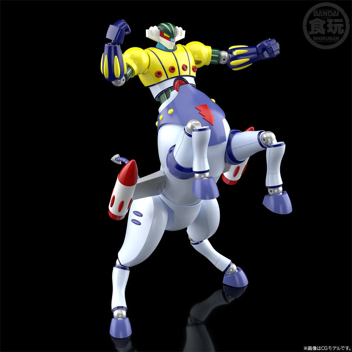 BANDAI PB SMP Steel Jeeg Combination Set 14CM Anime Action Figures Assembly Model Collection Toy
