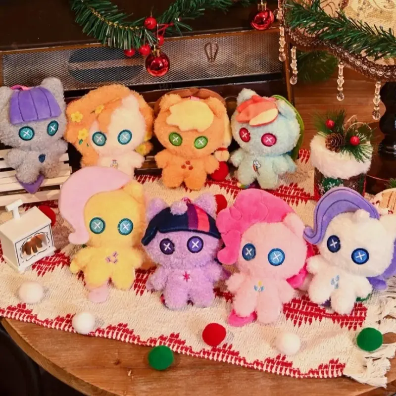 Kawaii My Little Pony Blind Box Cute Doll Pendant Cartoon Kids Toys Friend Christmas Gift Trendy Collectible Ornaments