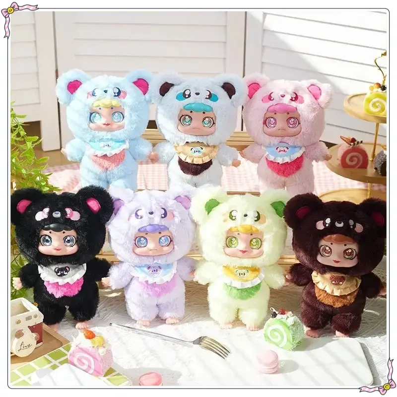 In Stock Crices Sweetheart Tea Party Series Blind Box Vinyl Dolls Plush Pendant Cute Action Anime Figure Kawaii Model Kids Toys