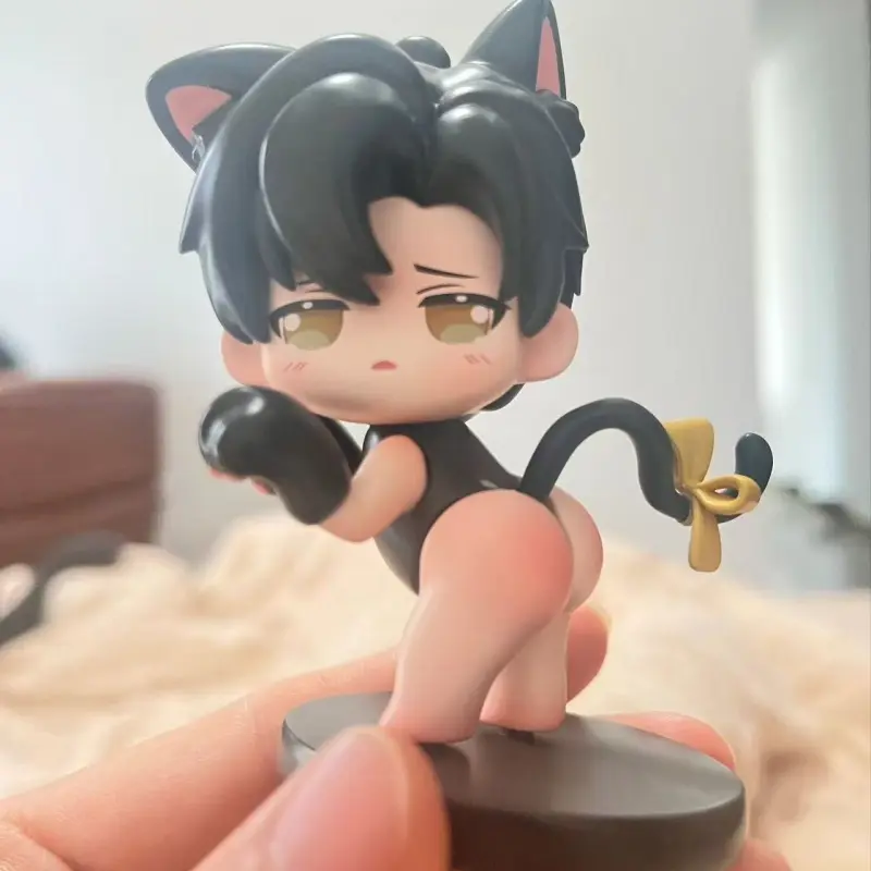 Love And Deepspace Anime Toy Xavier Zayne Rafayel Sylus Cute Dress Up Figurine Model Desktop Decoration Game Anime Peripherals