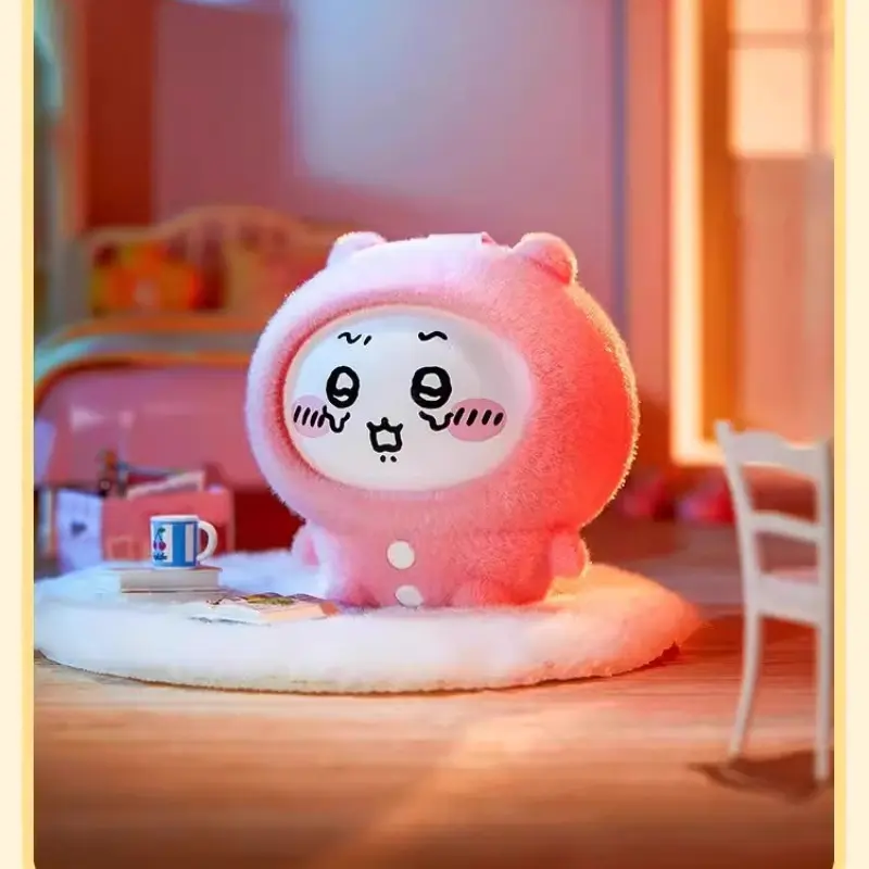 MINISO CHIIKWA Blind Box Doll Pendant Keychain CHIIKWA Sleepwear Doll Toy Blind Box