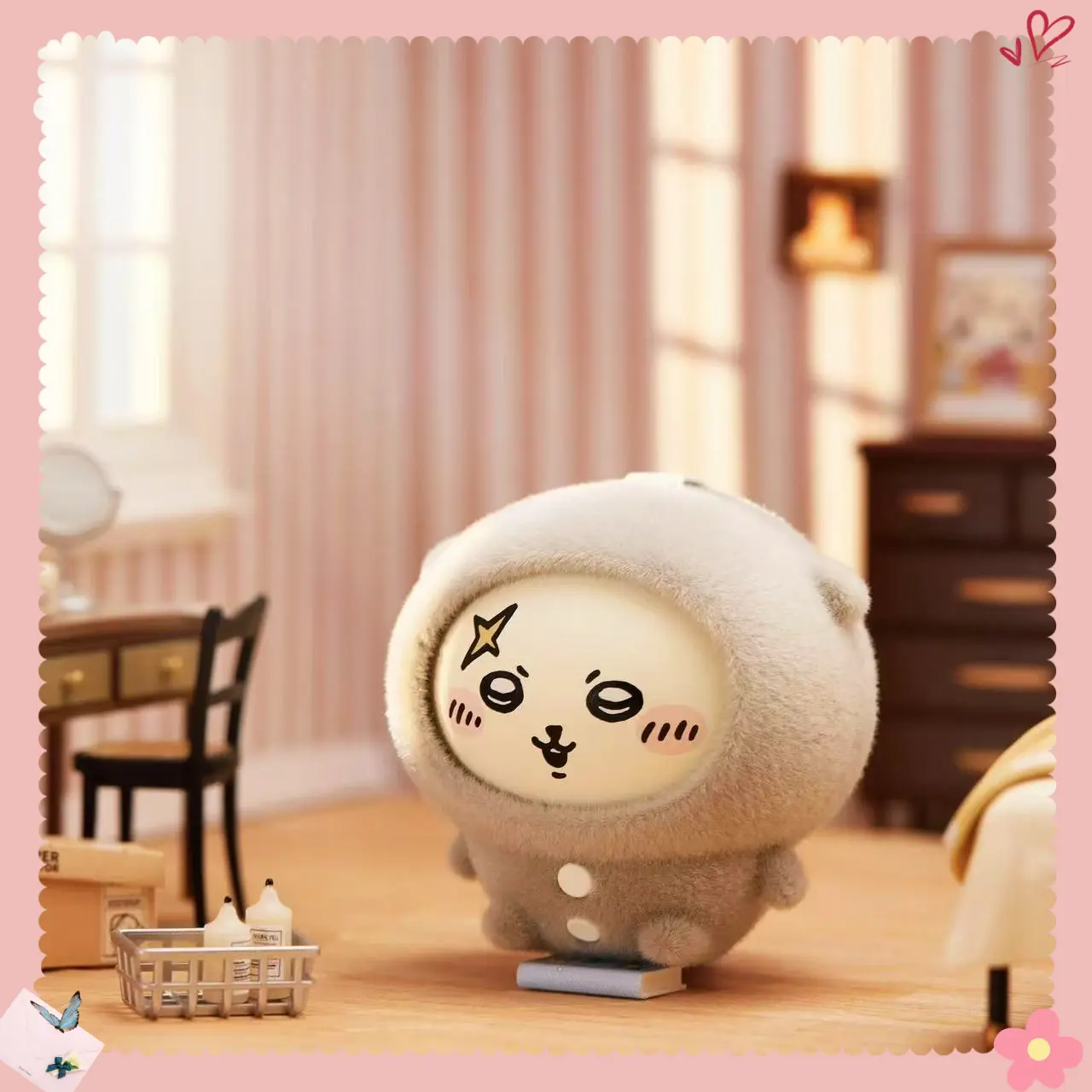Doll pendant keychain chiikawa sleepwear doll clothes toy blind box hot selling blind box 2025