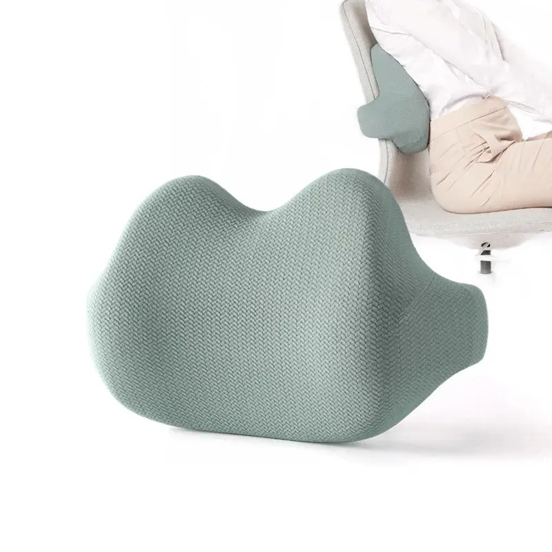 Lumbar Support Style Seat Waist Support Hospital Office Pillow Memory Foam Simple Rebound Lumbar Support Cushion