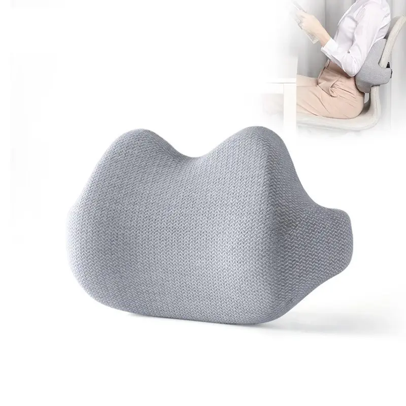 Lumbar Support Style Seat Waist Support Hospital Office Pillow Memory Foam Simple Rebound Lumbar Support Cushion