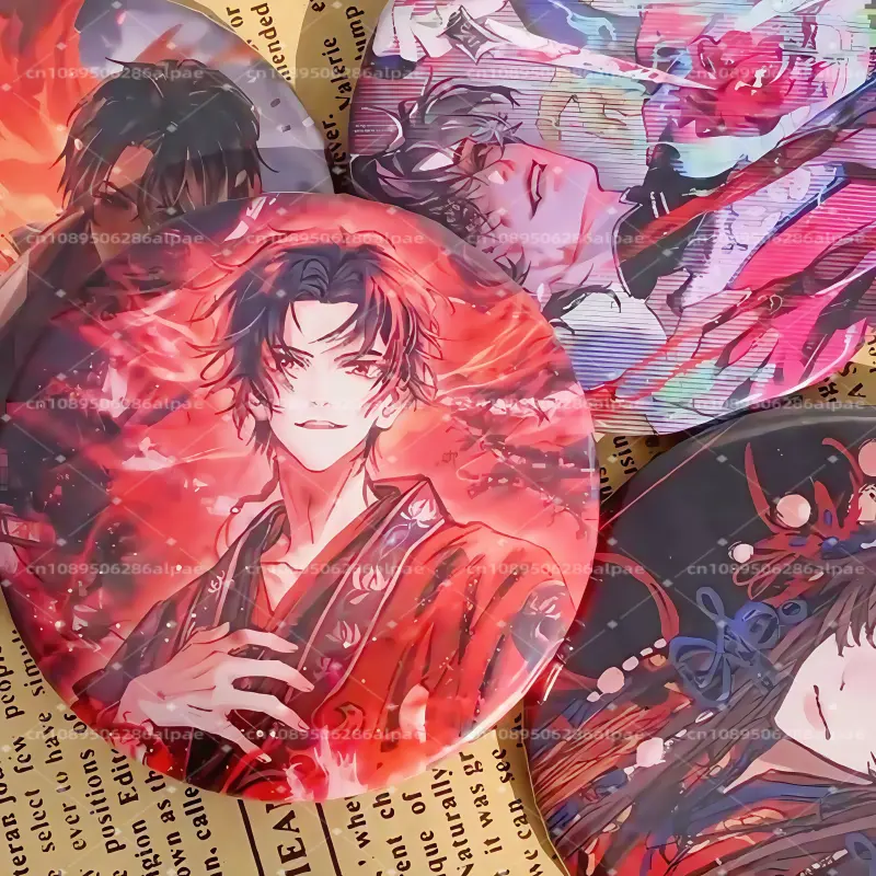 Hot Selling Replica 58mm I Am Not The God Series Drama Anime Tinplate Xiaomi Chen Ling Decorations Childrens Toys New Year Gifts
