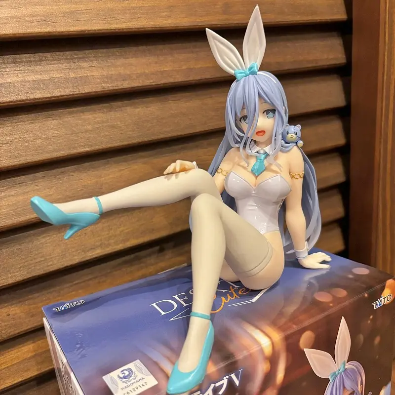 Taito Dating Battle Bunny Girl Ornaments - in Stock Original Anime Character Statue Tsumiya Mio Cute Table Posing Model Toy