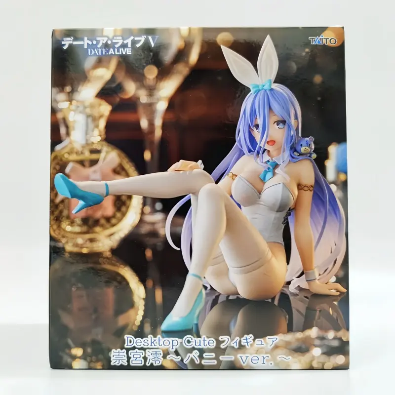 Taito Dating Battle Bunny Girl Ornaments - in Stock Original Anime Character Statue Tsumiya Mio Cute Table Posing Model Toy
