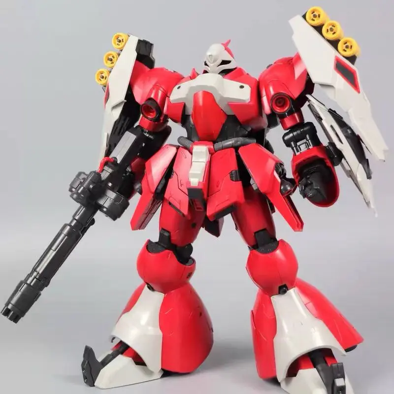 In Stock DABAN 8823 MG 1/100 Assembly Model Kit MSN-03 Jagd Doga Red Color Collection Action Figure Plastic Model Customized Toy