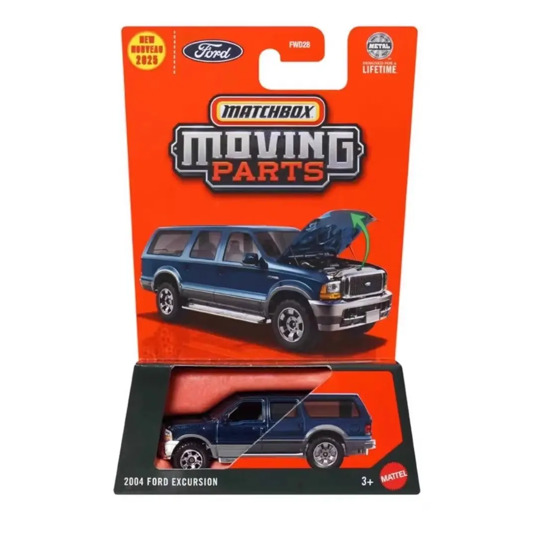2025 Matchbox Car 1/64 Moving  Parts Maserati Granturismo Folgore Ford Excursion Voiture Model Collect Toys Boys Holiday Gifts