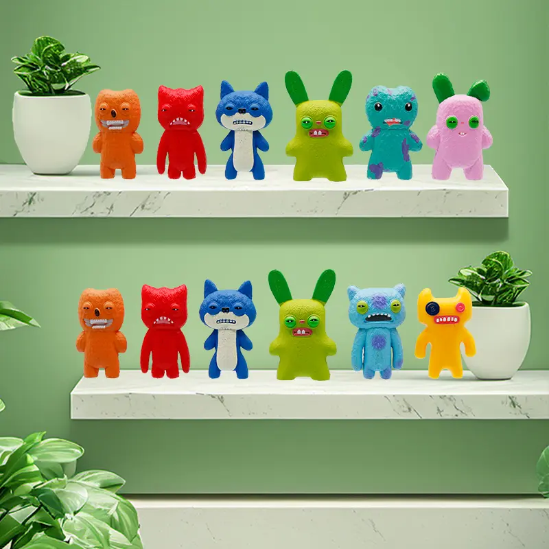 New Angel Fuggleres Blind Box Collectible Funny Ugly Monster Toys Action Figure Decoration Desktop Model Toy For Surprise Gift