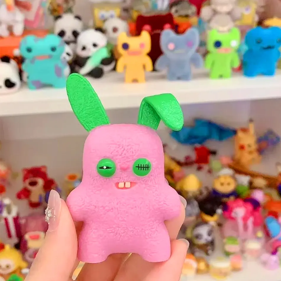 New Angel Fuggleres Blind Box Collectible Funny Ugly Monster Toys Action Figure Decoration Desktop Model Toy For Surprise Gift