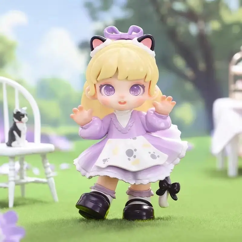 Genuine Miana Tea Party In The Forest Series Blind Box Kawaii Creative Handmade Doll Room Desktop Decoration Trendy Toy Gift