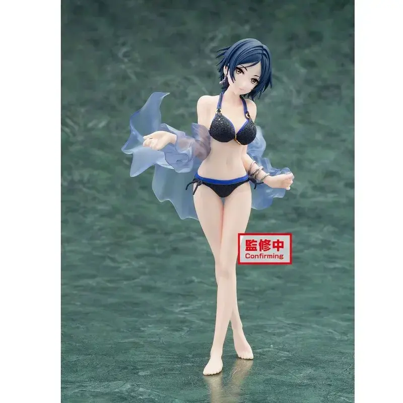 In Stock Original BANDAI Banpresto THE iDOLMASTER Cinderella Girls Hayami Kanade Swimsuit Anime Figure Model Toys Boys Gifts