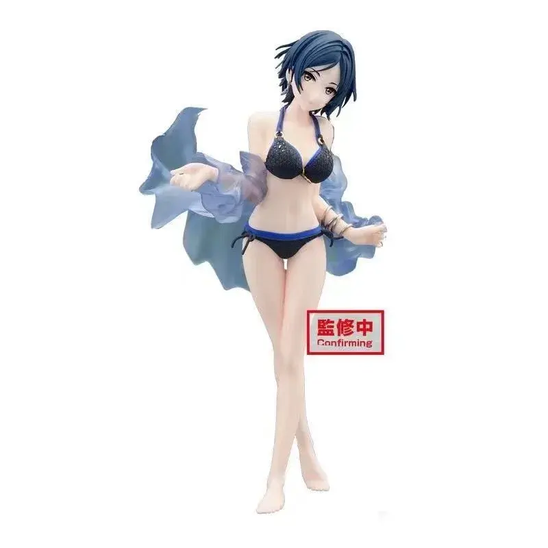 In Stock Original BANDAI Banpresto THE iDOLMASTER Cinderella Girls Hayami Kanade Swimsuit Anime Figure Model Toys Boys Gifts