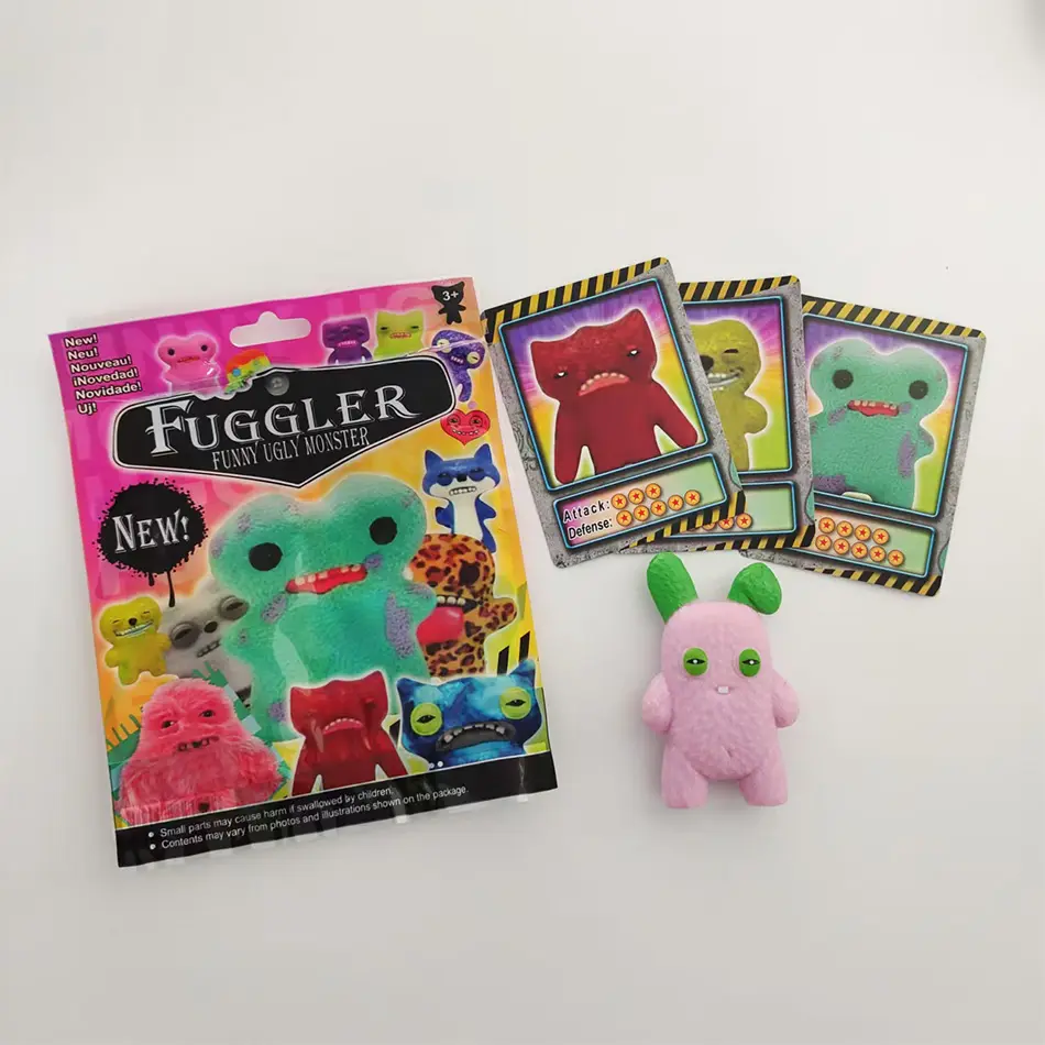 New 24Pcs/Set Funk Teeth Treasure Cute Teeth Monster Series Blind Box Figure Ugly Cute Trendy Toys Plastic Toys Children's Gift