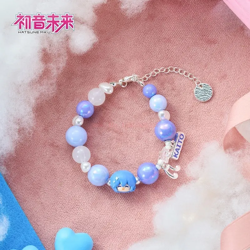 Hatsune Miku Wow Doll Character Derivative Toy Bracelet - Hand String Peripheral For Playground Second Round Collectible Gift