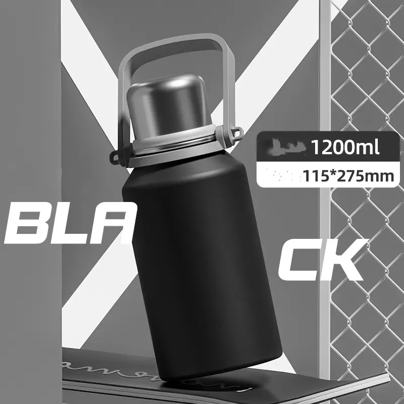 Insulated Cup Large Capacity Water Cup High Aesthetic Cup 600L Stainless Steel Outdoor Sports Insulated Kettle for Men and Women