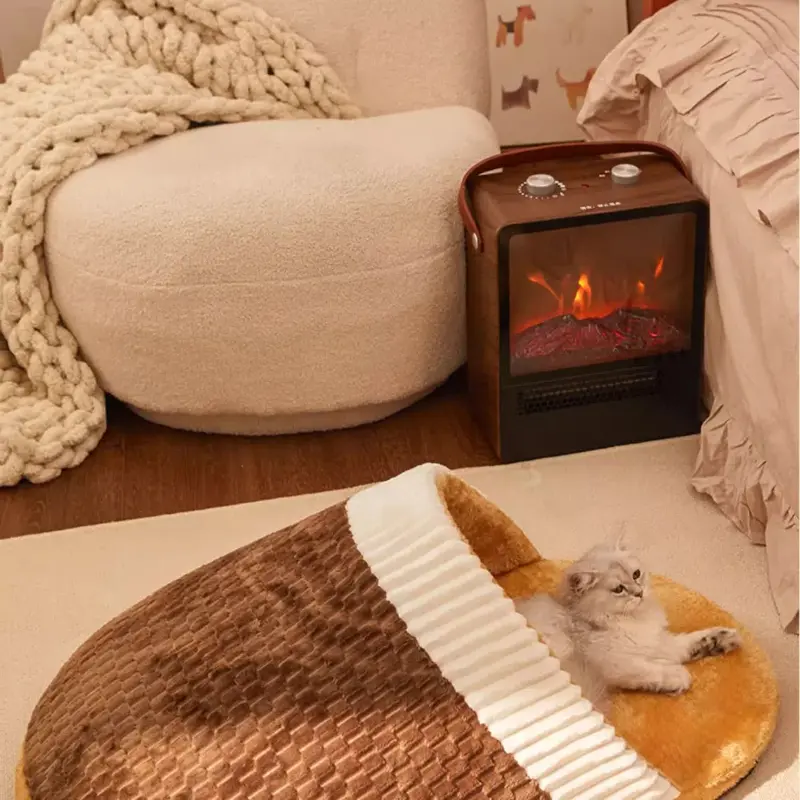 Dog Bed Cat House Shoes Shape Deep Sleep Cave Warm Nest Sleeping Bag for Small and Medium Kennel Dogs Cats Pets Supplies