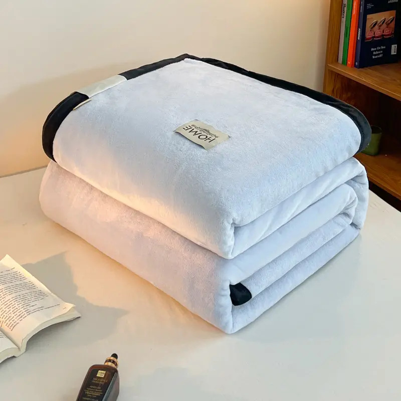 Cooling Blanket Summer Cool Quilt Air Conditioner Quilt For Bamboos Fiber Light And Thin Breathable Skin-friendly Milk Velvet