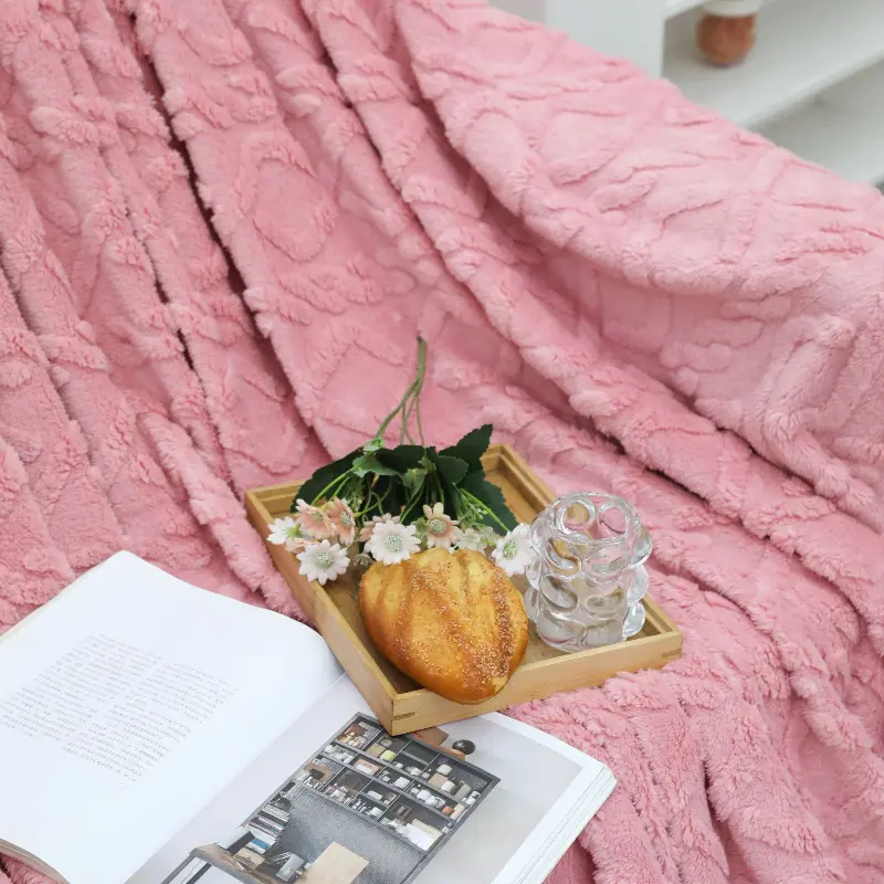 Winter Shufu Plush Blanket Warm Blanket Flannel Sofa Blanket Nap Blanket, Coral Fleece Bed Sheet, Comfortable and Dirt Resistant
