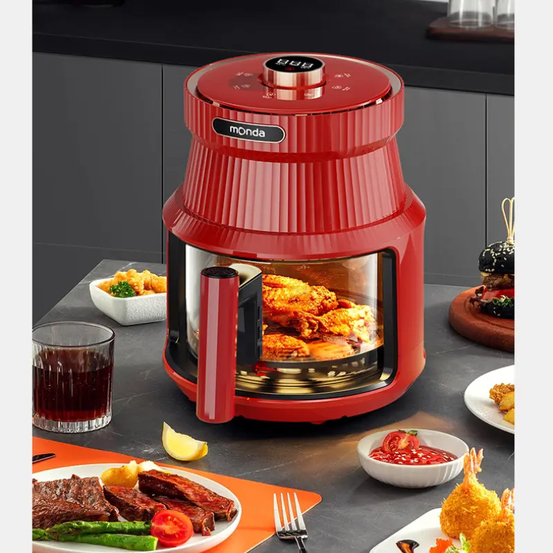 Air Fryer Household Visual Multifunctional, Large Capacity Oil-free Oven Integrated Deep Fryer New Home Appliance Chinese Style