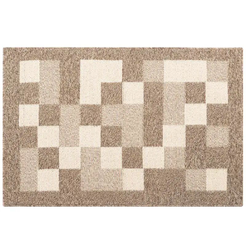 Entrance Door Mat Modern and Simple Carpet Polypropylene Wear-resistant Carpet Absorbent and Non Slip Machine Washable