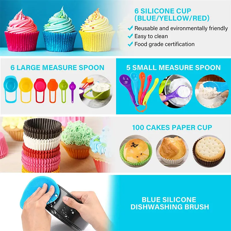 420pcs Beginners Ultimate Complete Cake Decorating Supplies Kit - Perfect for DIY Cake Design. Includes Cake Turntable, Pastr.