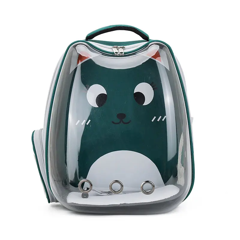 Pet Carrier Bag Portable Transparent Cat Backpack Outdoor Travel Breathable Backpack For Small Dogs Cat Large Space Carrying Bag