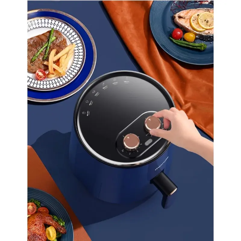 New Pattern Intelligent Air Fryer Without Oil Home Cooking New Multifunctional Intelligent Electric Oven Fryer Gift for Home Use