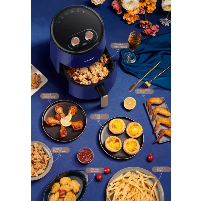 New Pattern Intelligent Air Fryer Without Oil Home Cooking New Multifunctional Intelligent Electric Oven Fryer Gift for Home Use