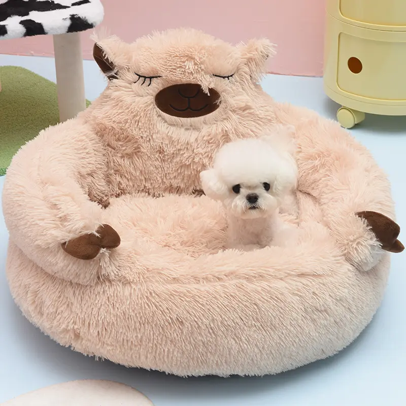 Pet Dog Sofa Beds for Small Dogs Warm Plush Pet Beds Cat Beds Medium Dog Bed Mat Pets Puppy Kitten Bed Mattress