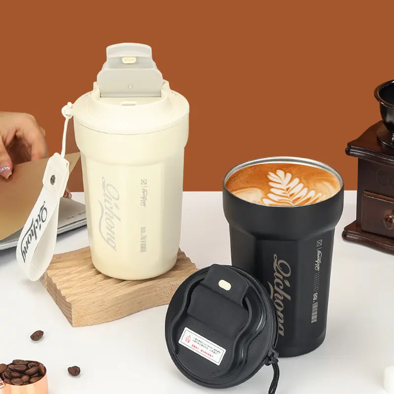 Coffee Cup 316 Stainless Steel Insulation Cup Outdoor High-value Male and Female Students Car Water Cup Gift Cup Wholesale Coff