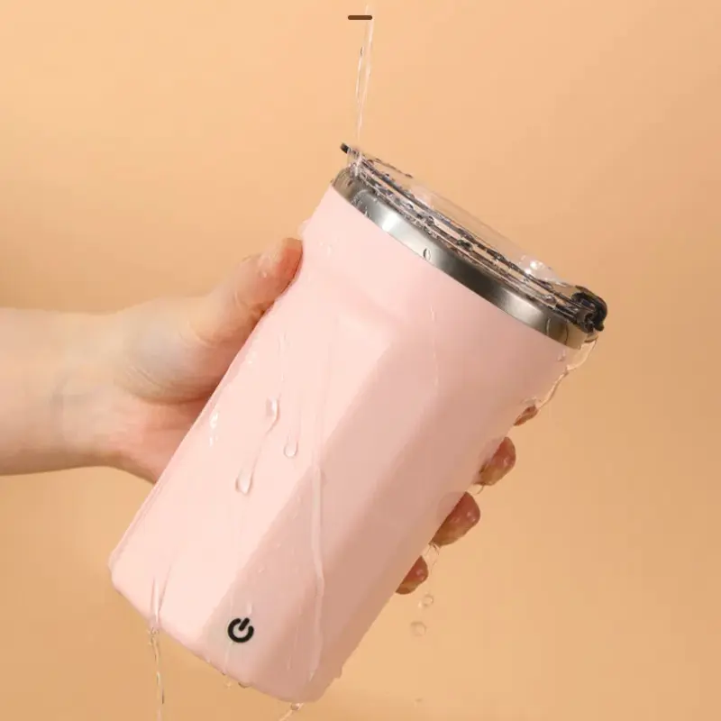 Automatic Self Stirring Mug Coffee Milk Juice Mixing Cup Electric Stainless Steel Lazy Rotating Mug Magnetic Stirring Cup