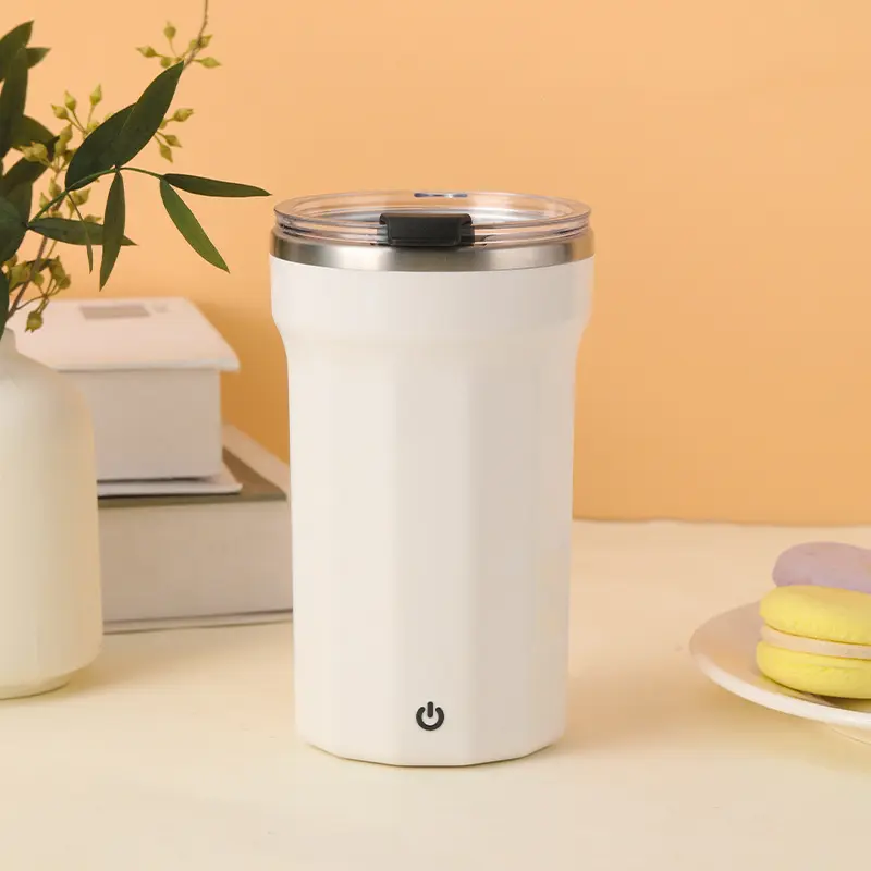 Automatic Self Stirring Mug Coffee Milk Juice Mixing Cup Electric Stainless Steel Lazy Rotating Mug Magnetic Stirring Cup